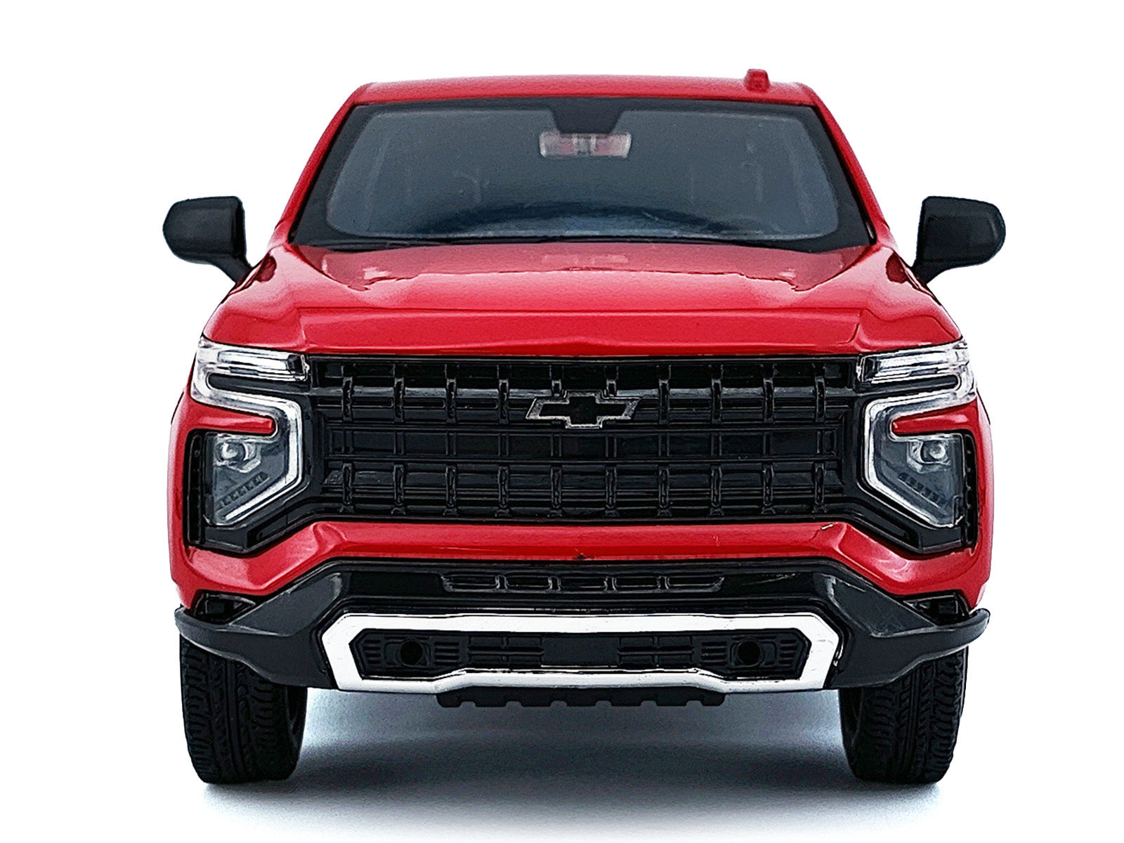 2025 Chevrolet Tahoe PPV Red "Custom Builder's Kit - Law Enforcement and Public Service" Series 1/24 Diecast Model Car by Motormax - image 4