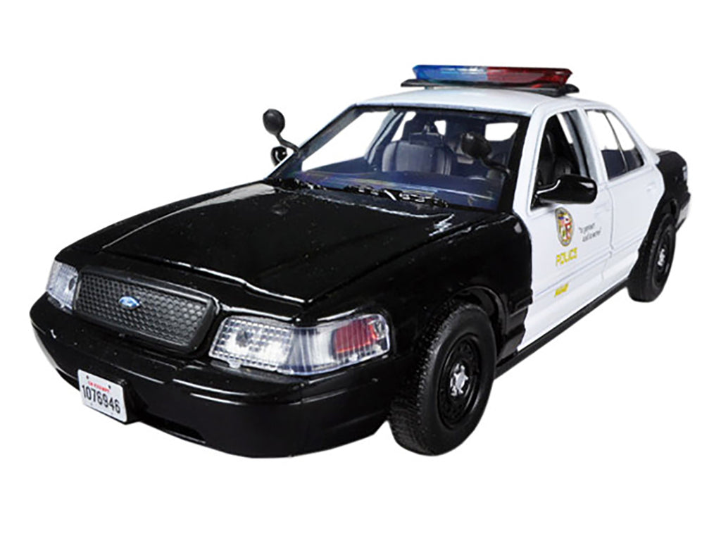 2010 Ford Crown Victoria LAPD Los Angeles Police Department Car 1/24 Diecast Car Model by Motormax - image 2