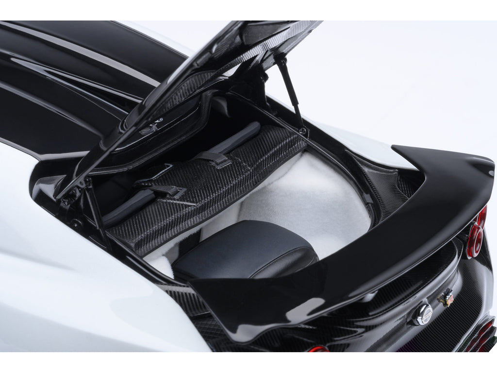 Nissan GT-R50 By ItalDesign Black and White Metallic 1/18 Model Car by Autoart - image 5