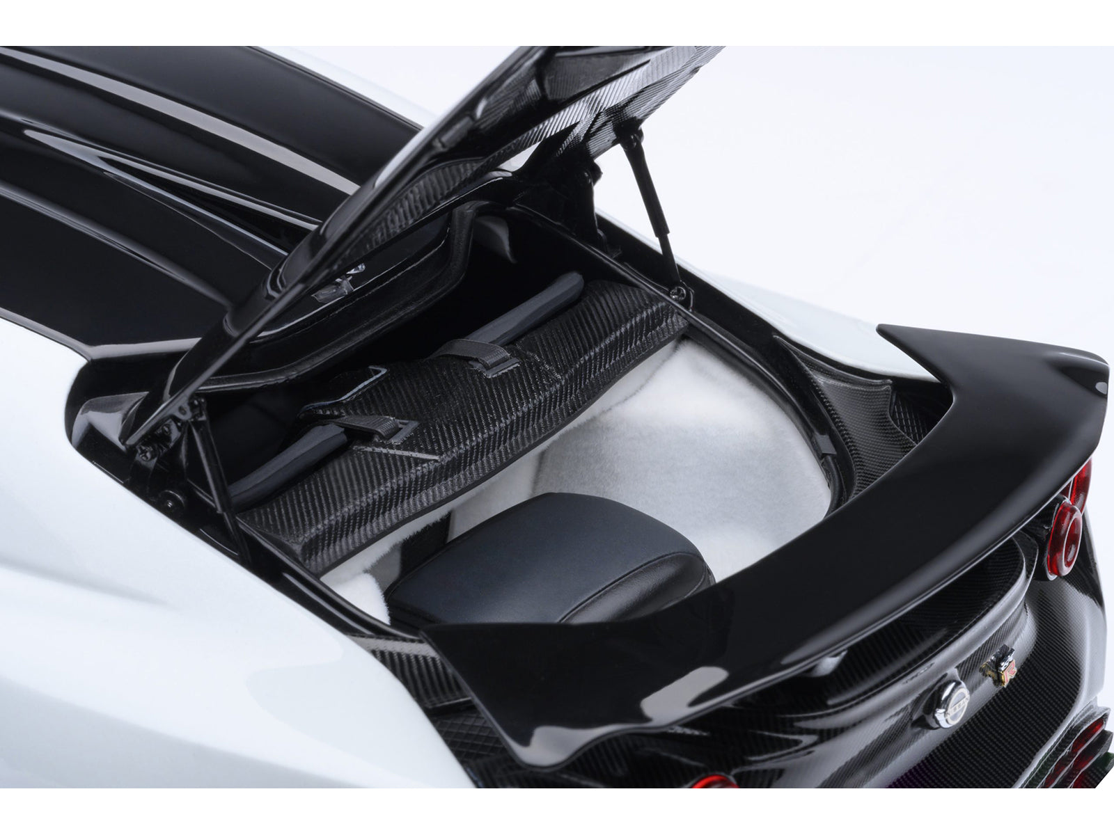 Nissan GT-R50 By ItalDesign Black and White Metallic 1/18 Model Car by Autoart - image 5