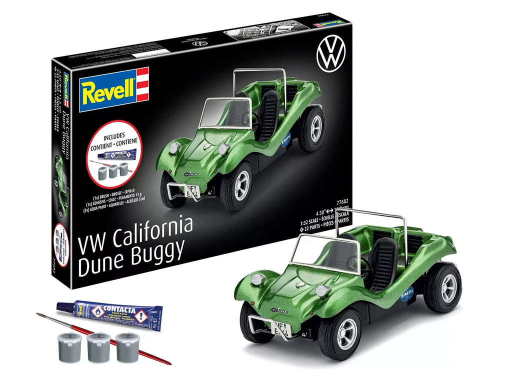 Level 3 Model Kit Volkswagen California Dune Buggy All-Included Kit 1/32 Scale Model by Revell