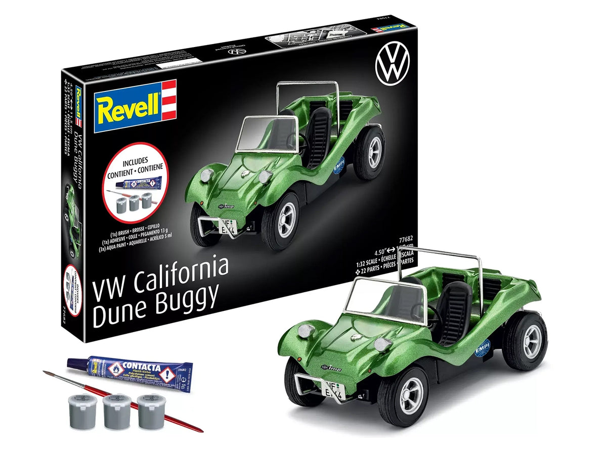 Level 3 Model Kit Volkswagen California Dune Buggy All-Included Kit 1/32 Scale Model by Revell