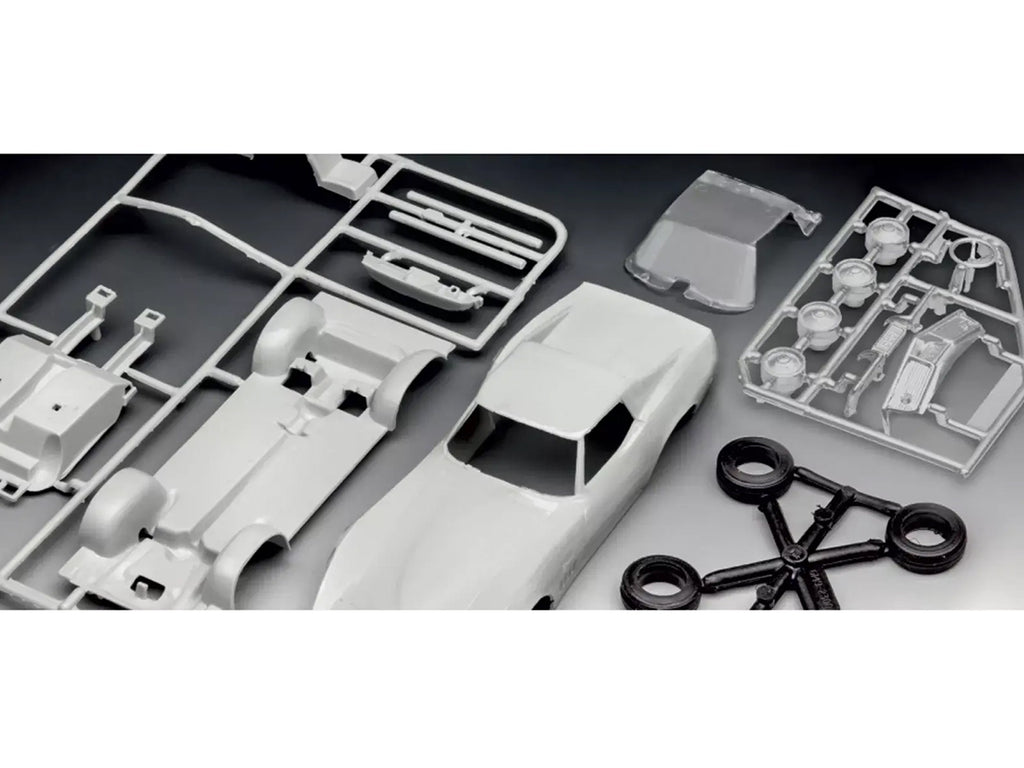 Level 3 Model Kit 1969 Chevrolet Corvette Stingray All-Included Kit 1/32 Scale Model by Revell
