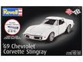 Level 3 Model Kit 1969 Chevrolet Corvette Stingray All-Included Kit 1/32 Scale Model by Revell