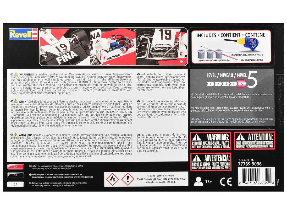 Level 5 Model Kit Surtees TS16/03 All-Included Kit 1/32 Scale Model by Revell