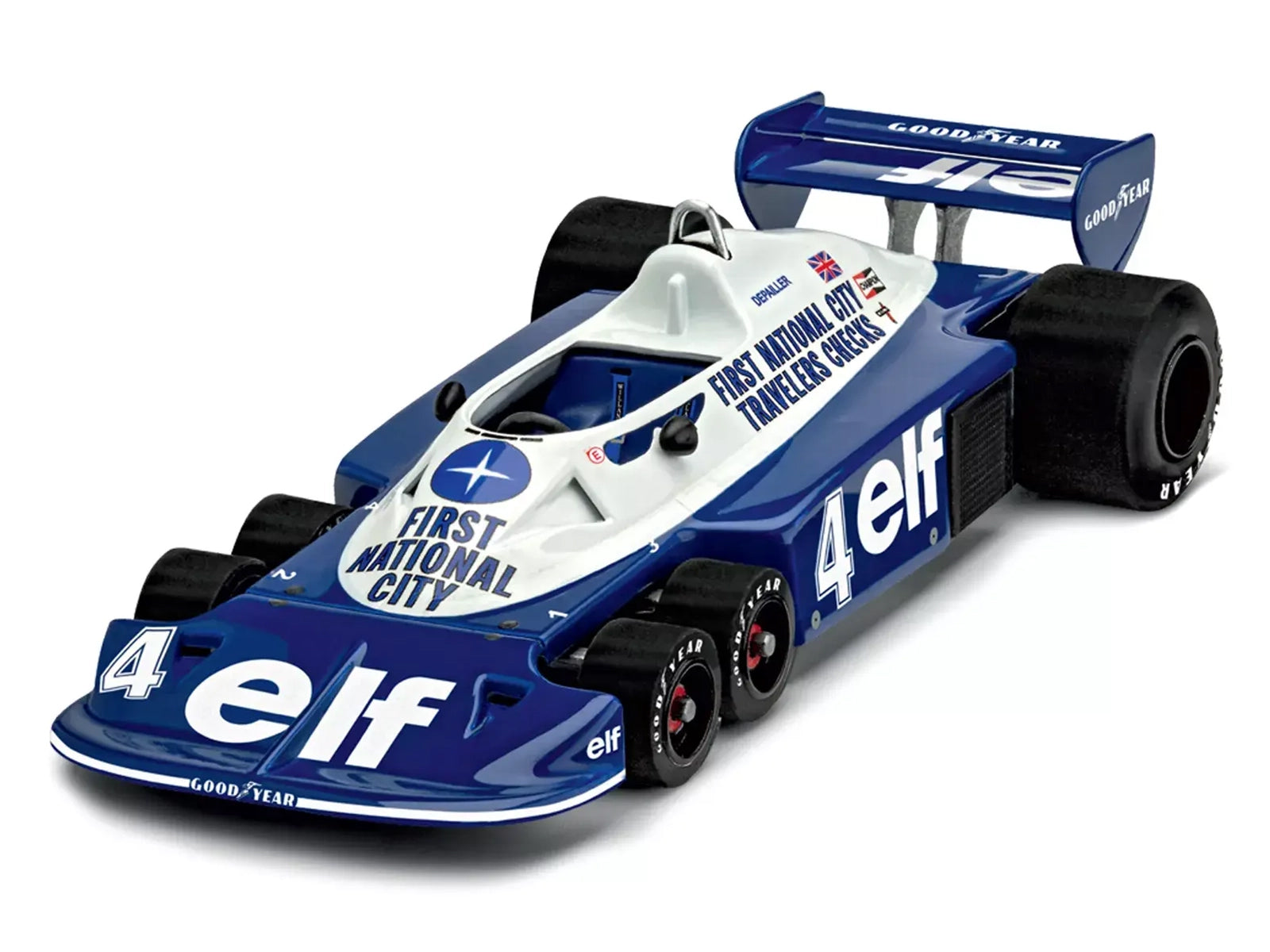 Level 5 Model Kit Tyrrell P34/2 All-Included Kit 1/32 Scale Model by Revell