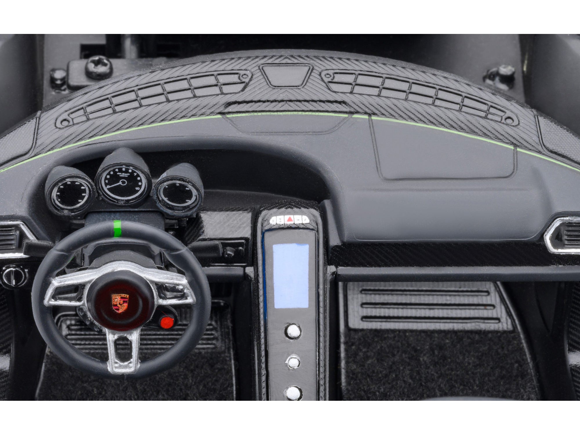 Porsche 918 Spyder "Weissach Package" Acid Green 1/18 Model Car by Autoart - image 4