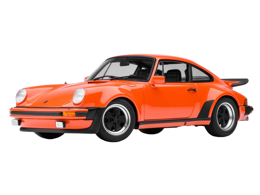 Porsche 911 Turbo 3.0 (930) Continental Orange 1/18 Model Car by Autoart - image 2