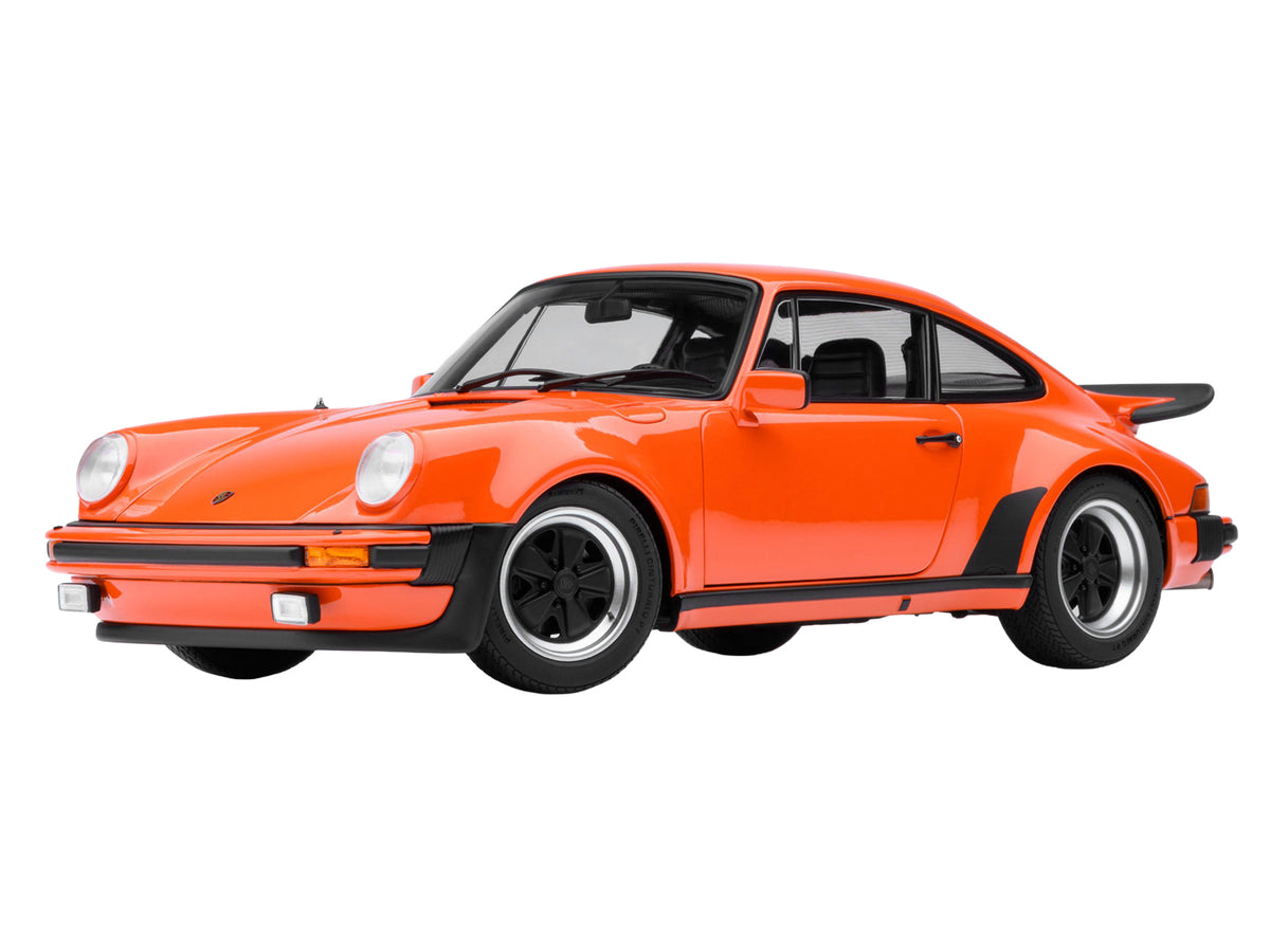 Porsche 911 Turbo 3.0 (930) Continental Orange 1/18 Model Car by Autoart - image 2