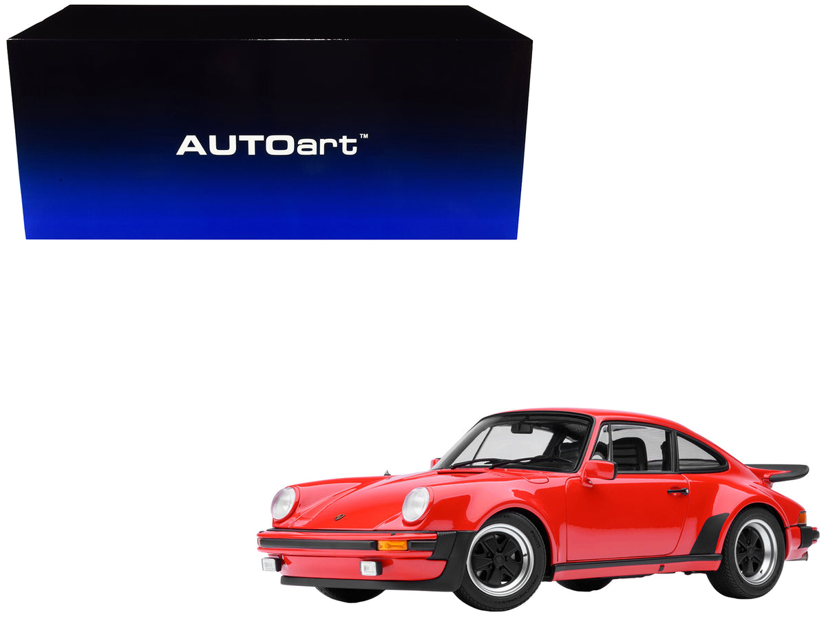 Porsche 911 Turbo 3.0 (930) Guards Red 1/18 Model Car by Autoart