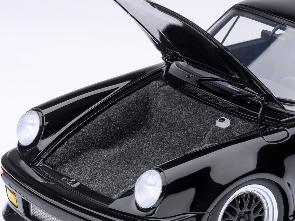Porsche 911 (930) Turbo "Blackbird" Black "Wangan Midnight - Comic #1 Version" Manga 1/18 Model Car by Autoart - image 3