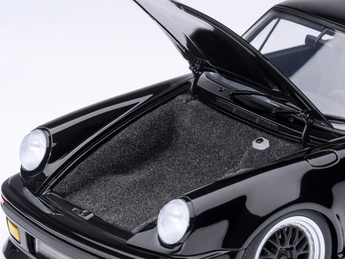 Porsche 911 (930) Turbo "Blackbird" Black "Wangan Midnight - Comic #1 Version" Manga 1/18 Model Car by Autoart - image 3