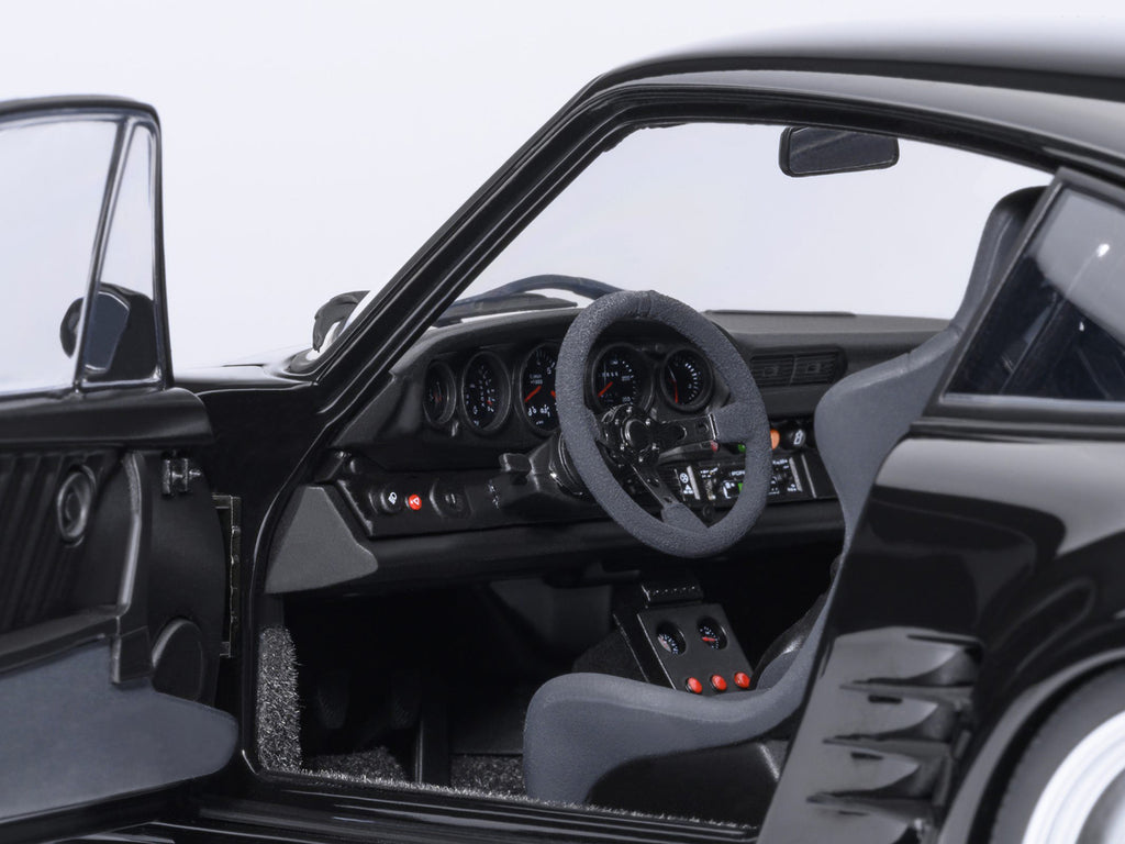 Porsche 911 (930) Turbo "Blackbird" Black "Wangan Midnight - Comic #1 Version" Manga 1/18 Model Car by Autoart - image 4