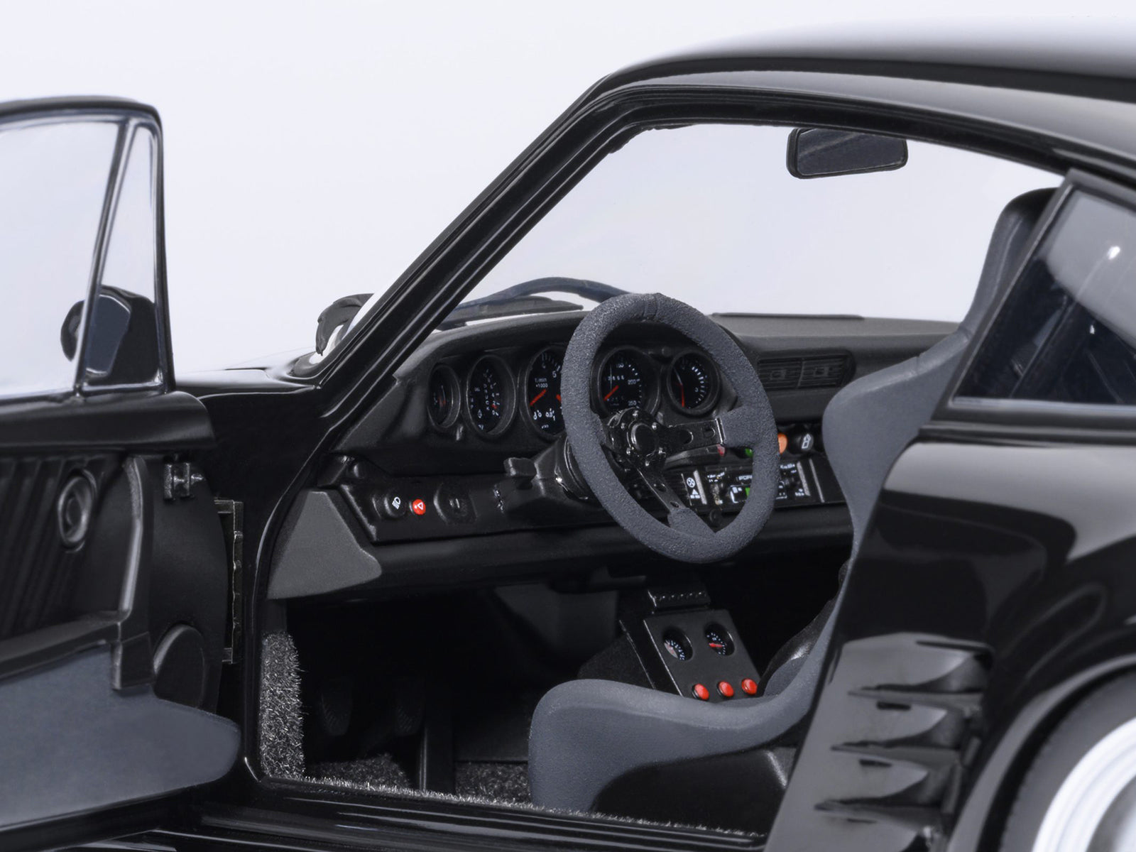Porsche 911 (930) Turbo "Blackbird" Black "Wangan Midnight - Comic #1 Version" Manga 1/18 Model Car by Autoart - image 4
