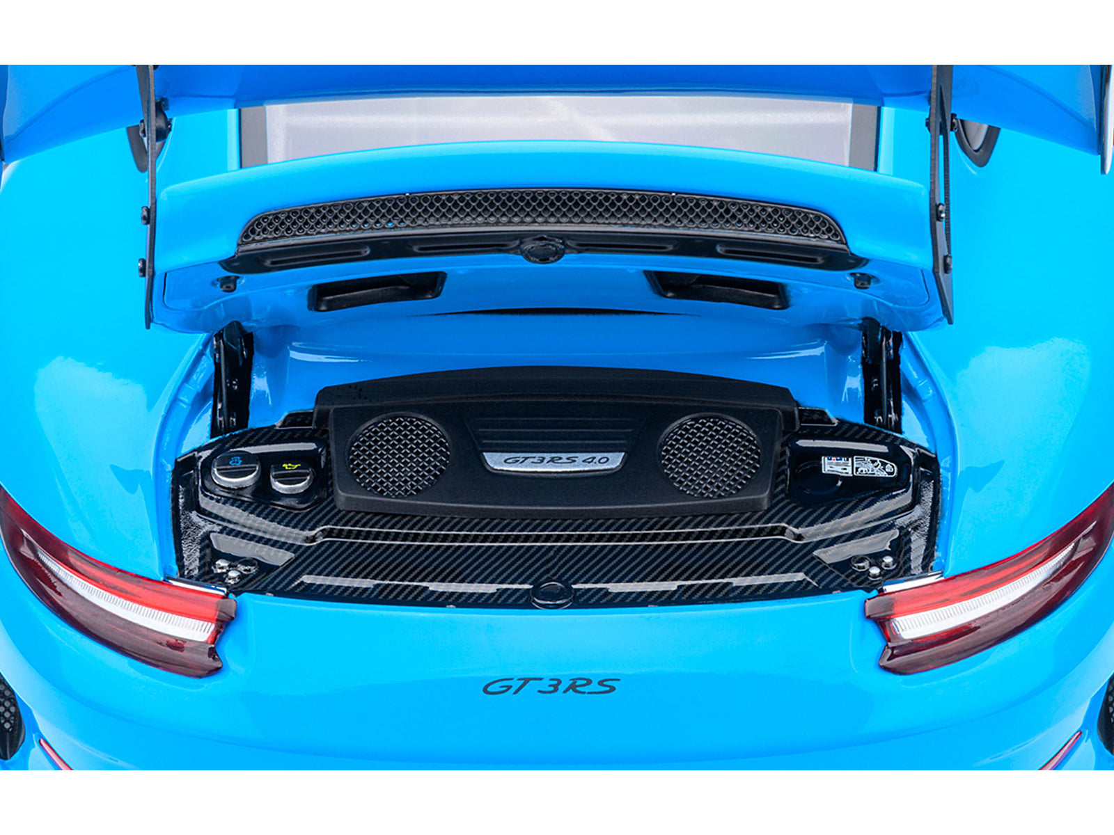 Porsche 911 (991.2) GT3 RS Riviera Blue 1/18 Model Car by Autoart - image 5