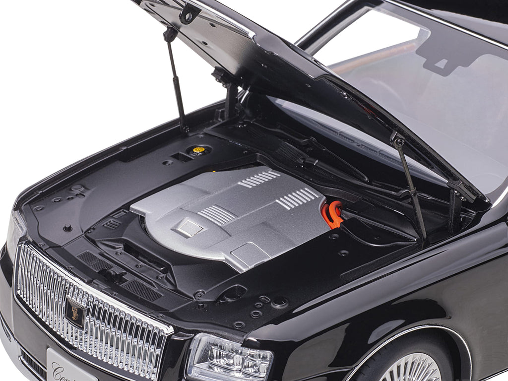 Toyota Century RHD (Right Hand Drive) Black 1/18 Model Car by Autoart - image 3