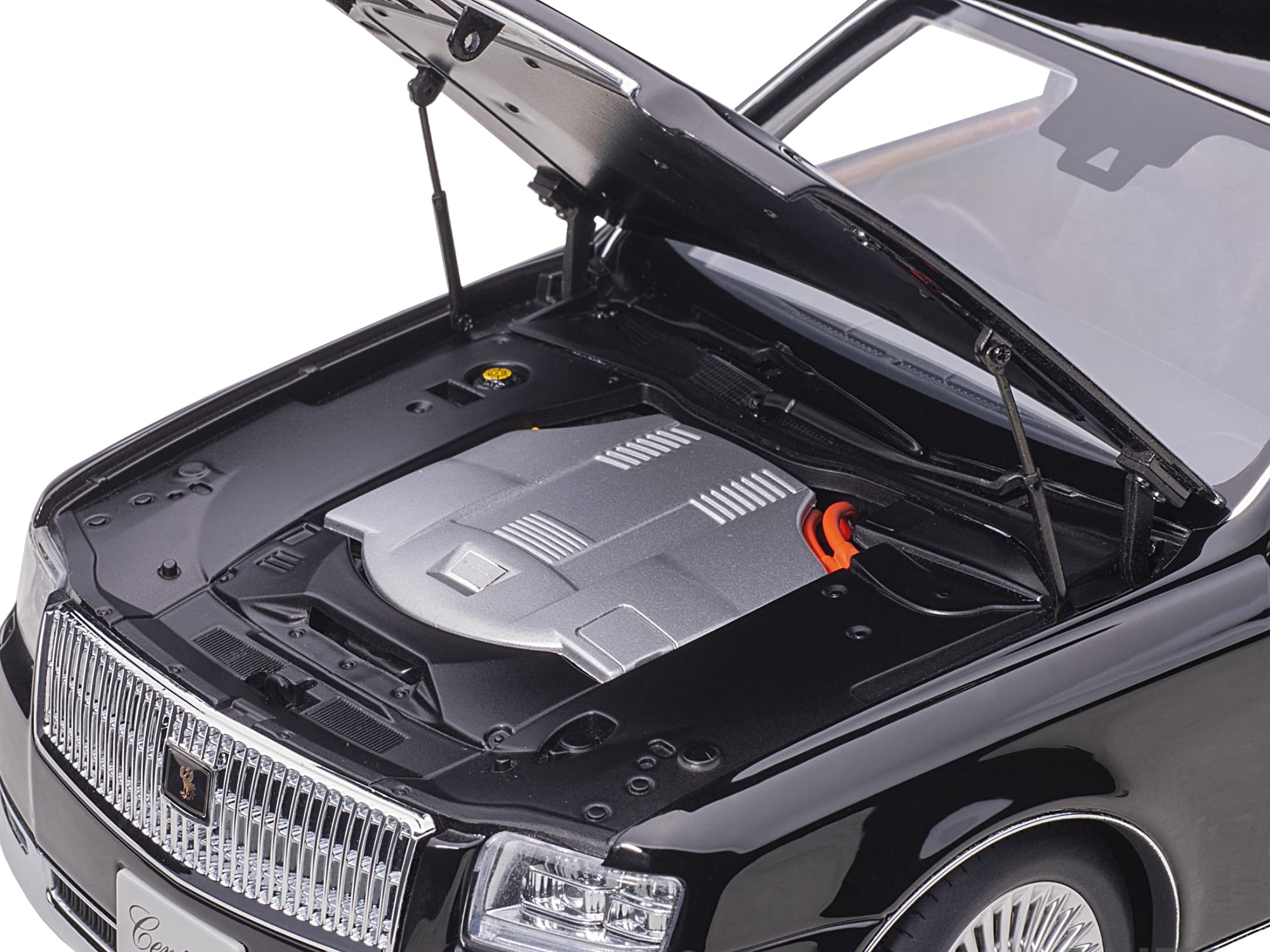 Toyota Century RHD (Right Hand Drive) Black 1/18 Model Car by Autoart - image 3