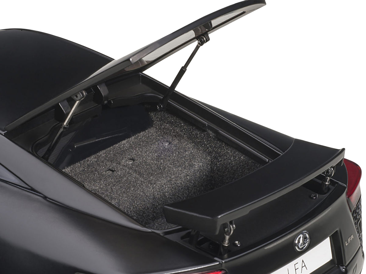 Lexus LFA Matt Black 1/18 Model Car by Autoart - image 4