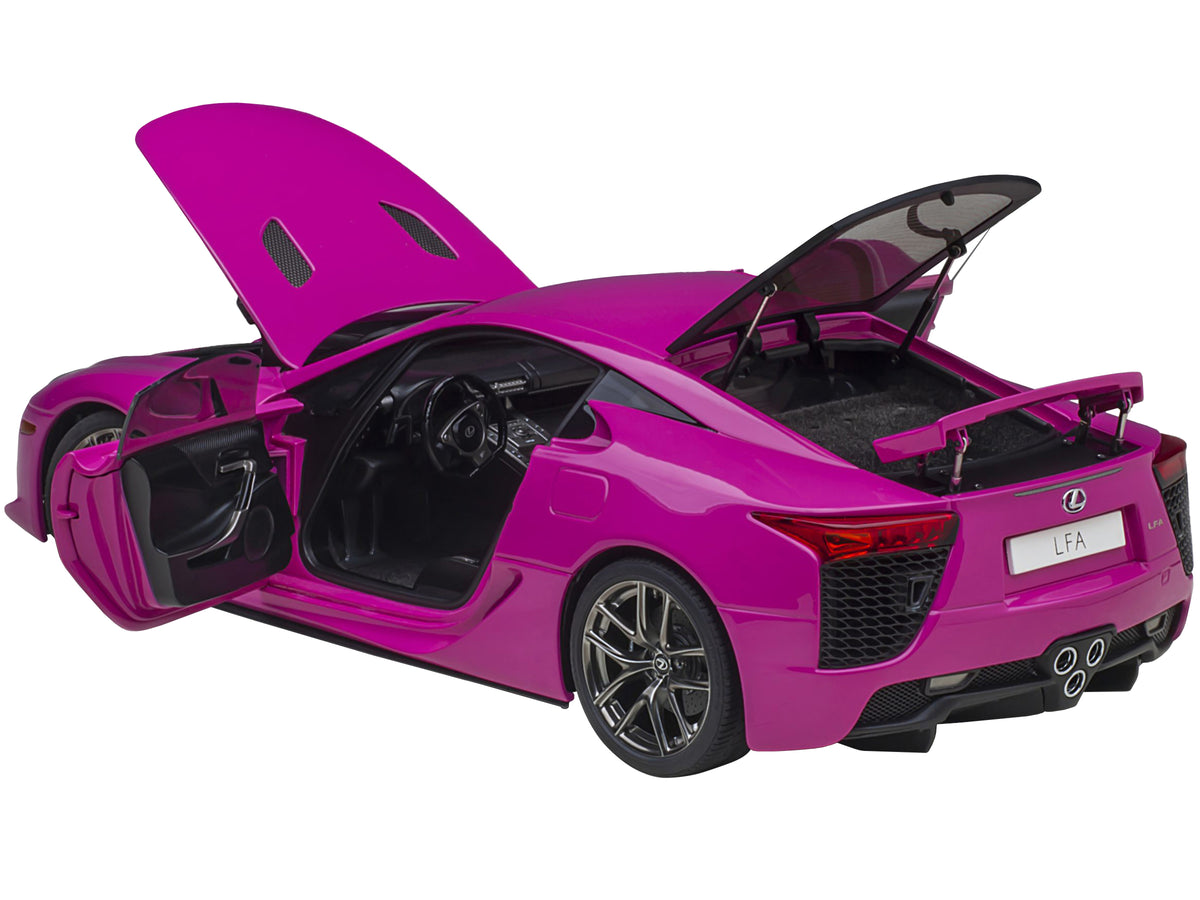Lexus LFA Passionate Pink 1/18 Model Car by Autoart - image 2