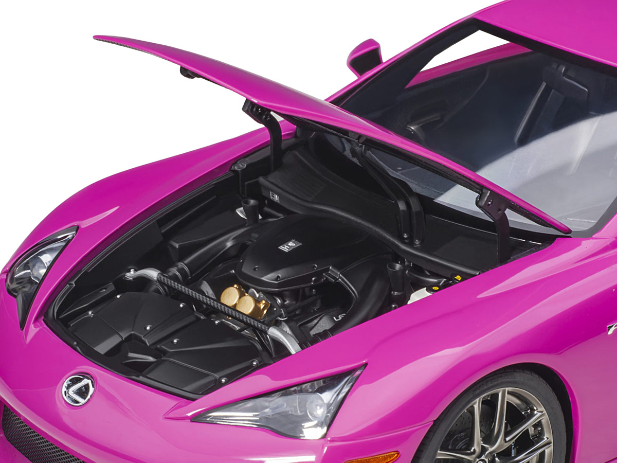 Lexus LFA Passionate Pink 1/18 Model Car by Autoart - image 3