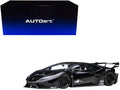 Lamborghini Huracan GT "LB-Silhouette Works" Black 1/18 Model Car by Autoart