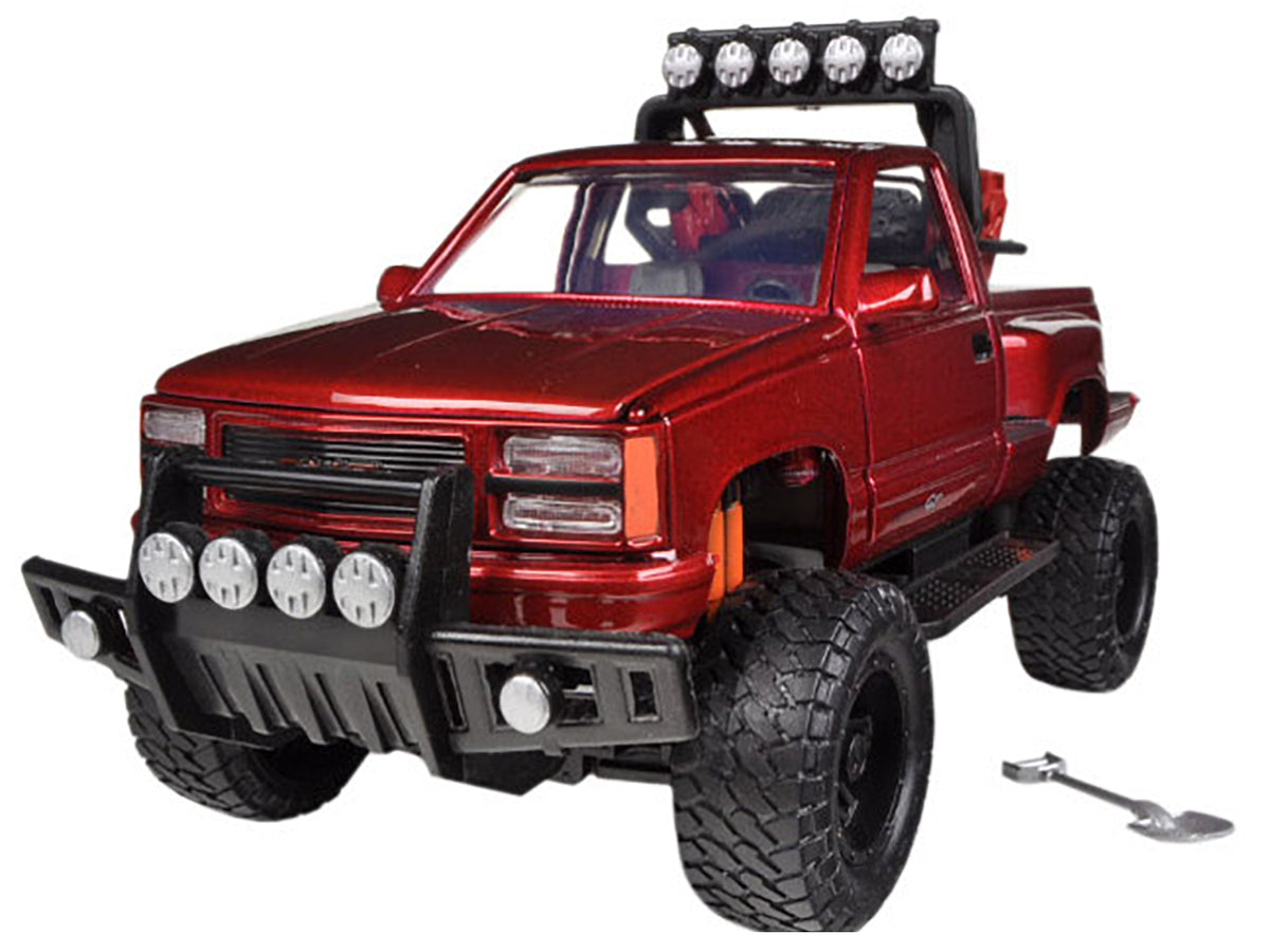 1992 GMC Sierra GT Pickup Truck Off Road Red 1/24 Diecast Model by Motormax - image 2