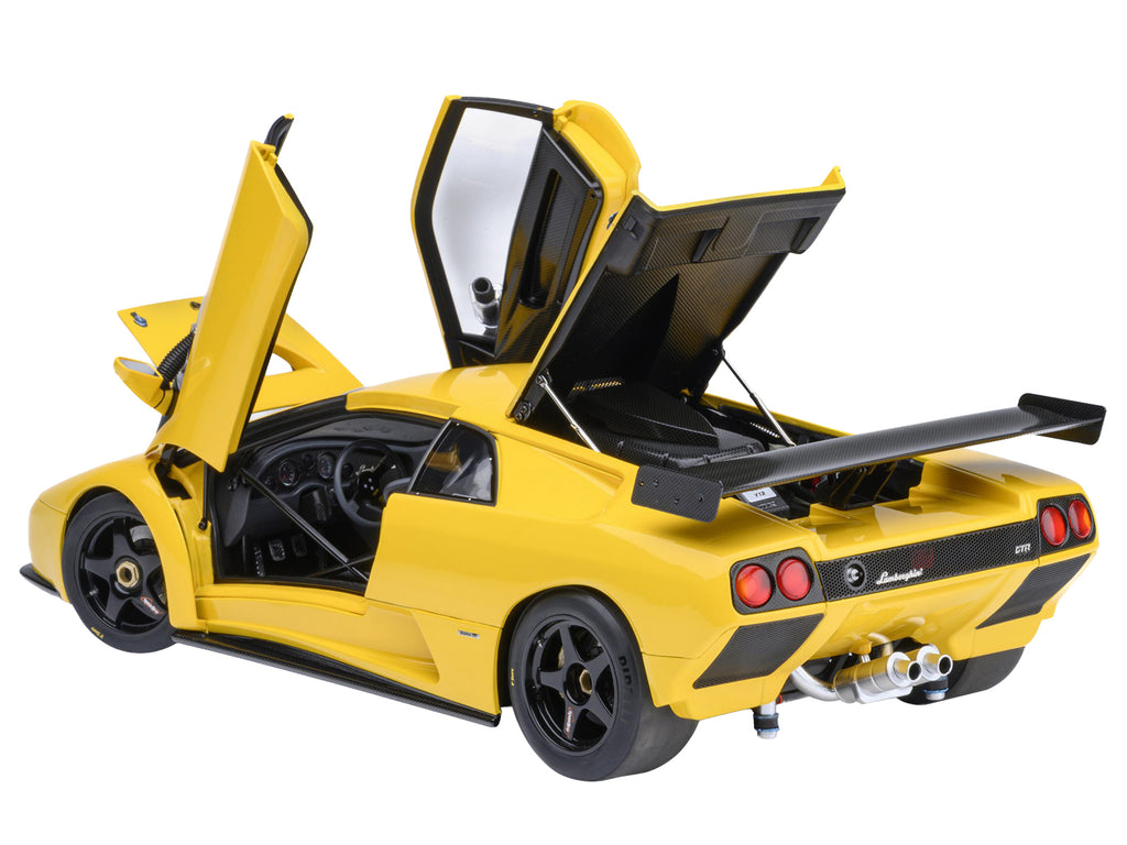 Lamborghini Diablo GTR Superfly Yellow 1/18 Model Car by Autoart - image 2