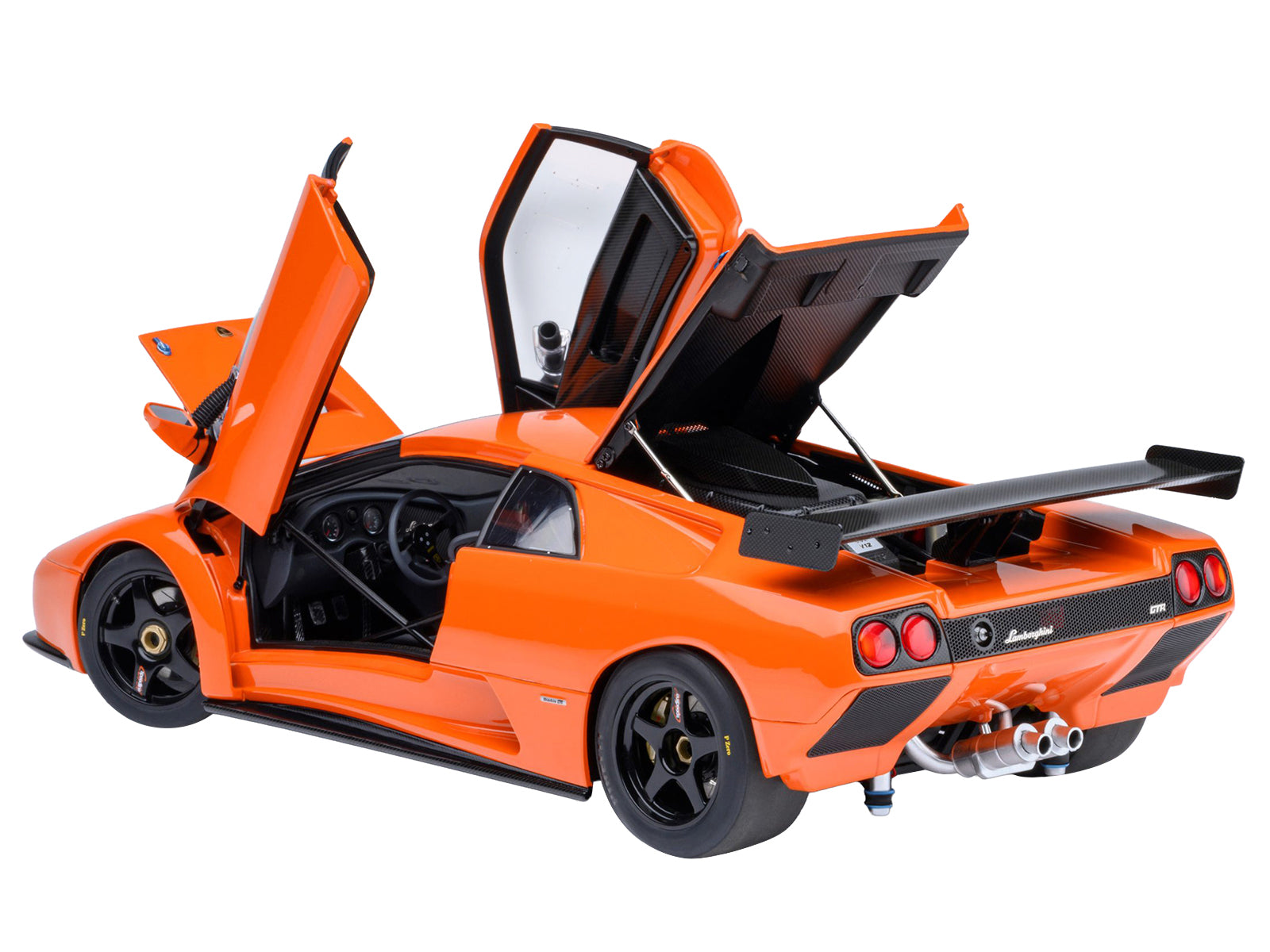 Lamborghini Diablo GTR Arancio Ishtar Orange 1/18 Model Car by Autoart - image 2