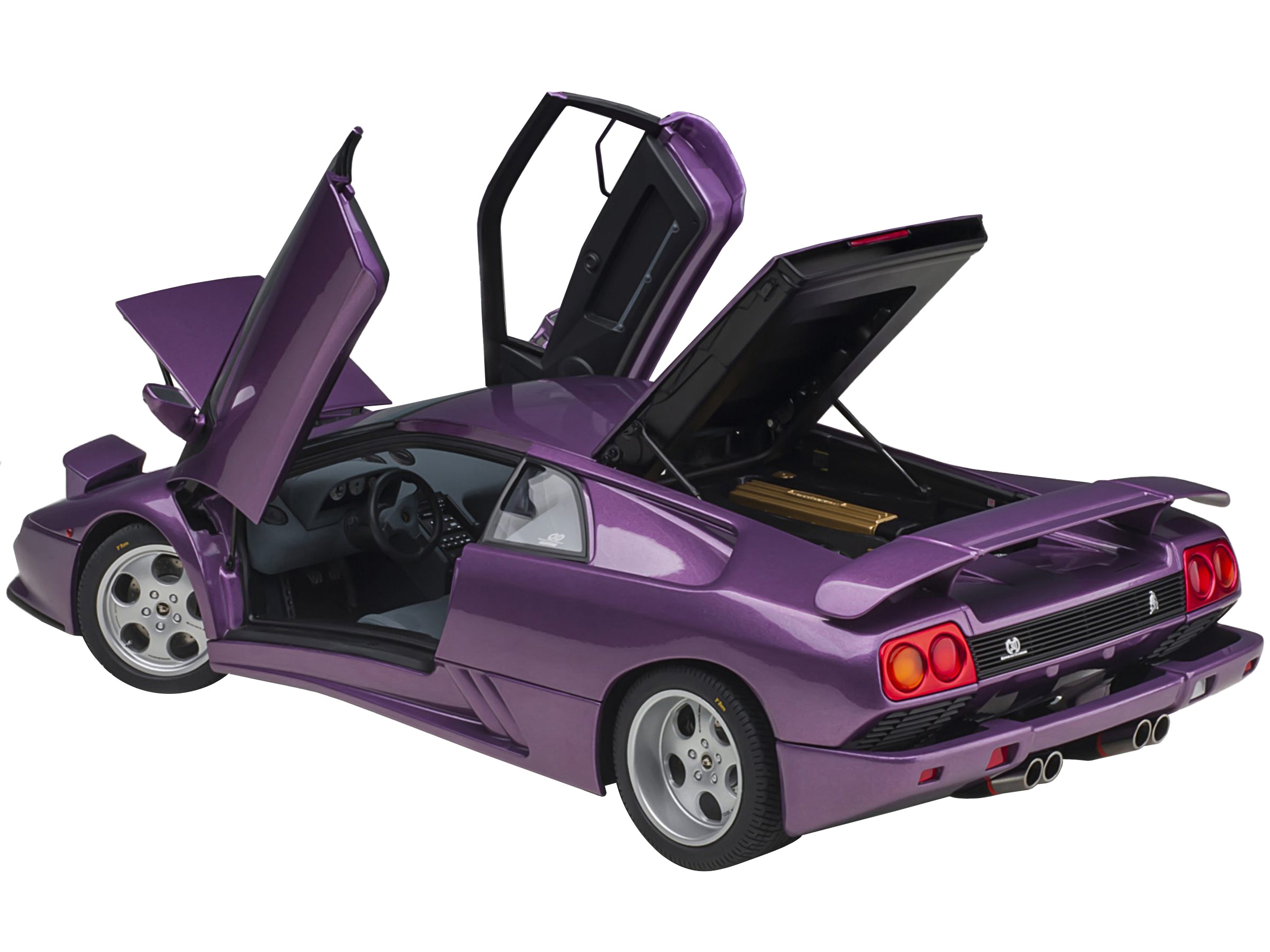 Lamborghini Diablo SE30 Viola Purple Metallic 1/18 Model Car by Autoart - image 2
