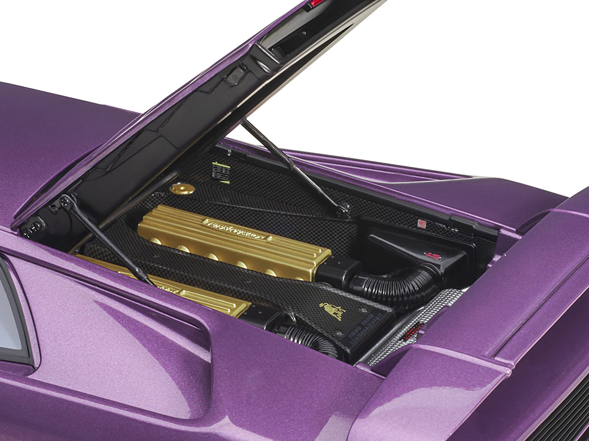 Lamborghini Diablo SE30 Viola Purple Metallic 1/18 Model Car by Autoart - image 4