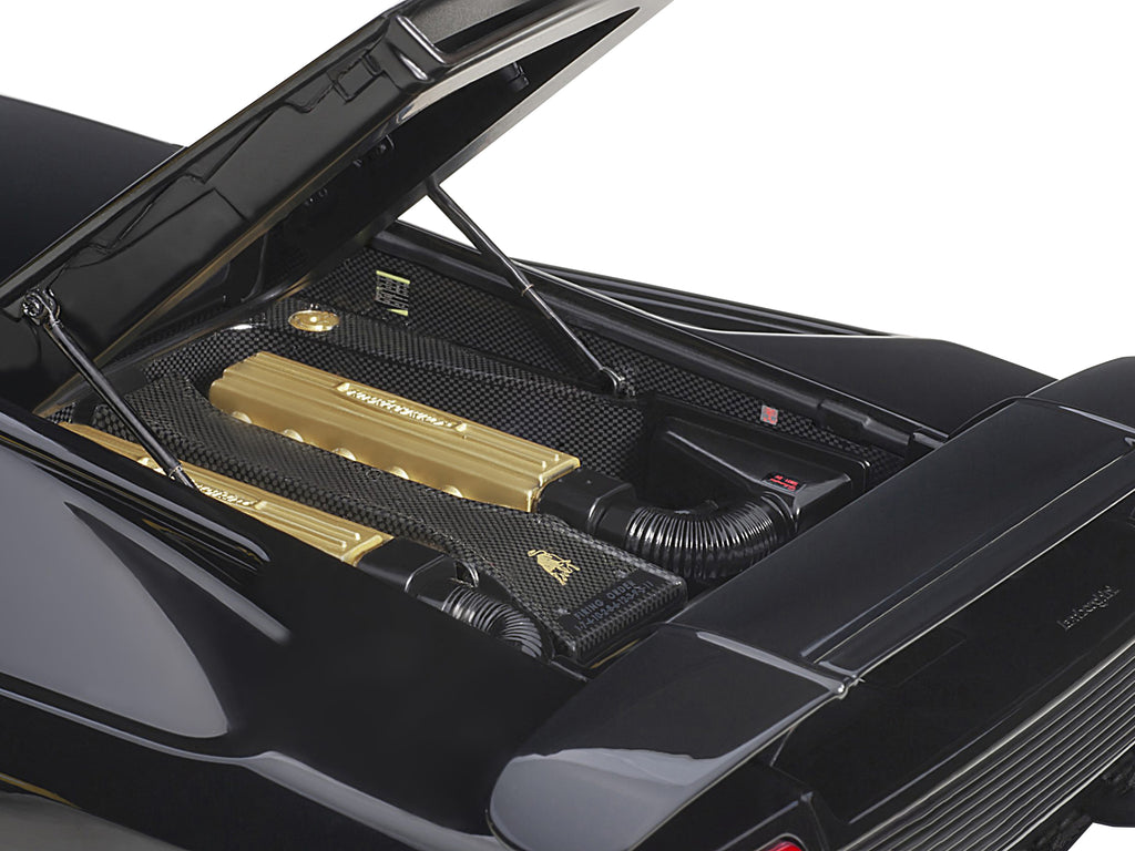 Lamborghini Diablo SE30 Deep Black Metallic 1/18 Model Car by Autoart - image 4