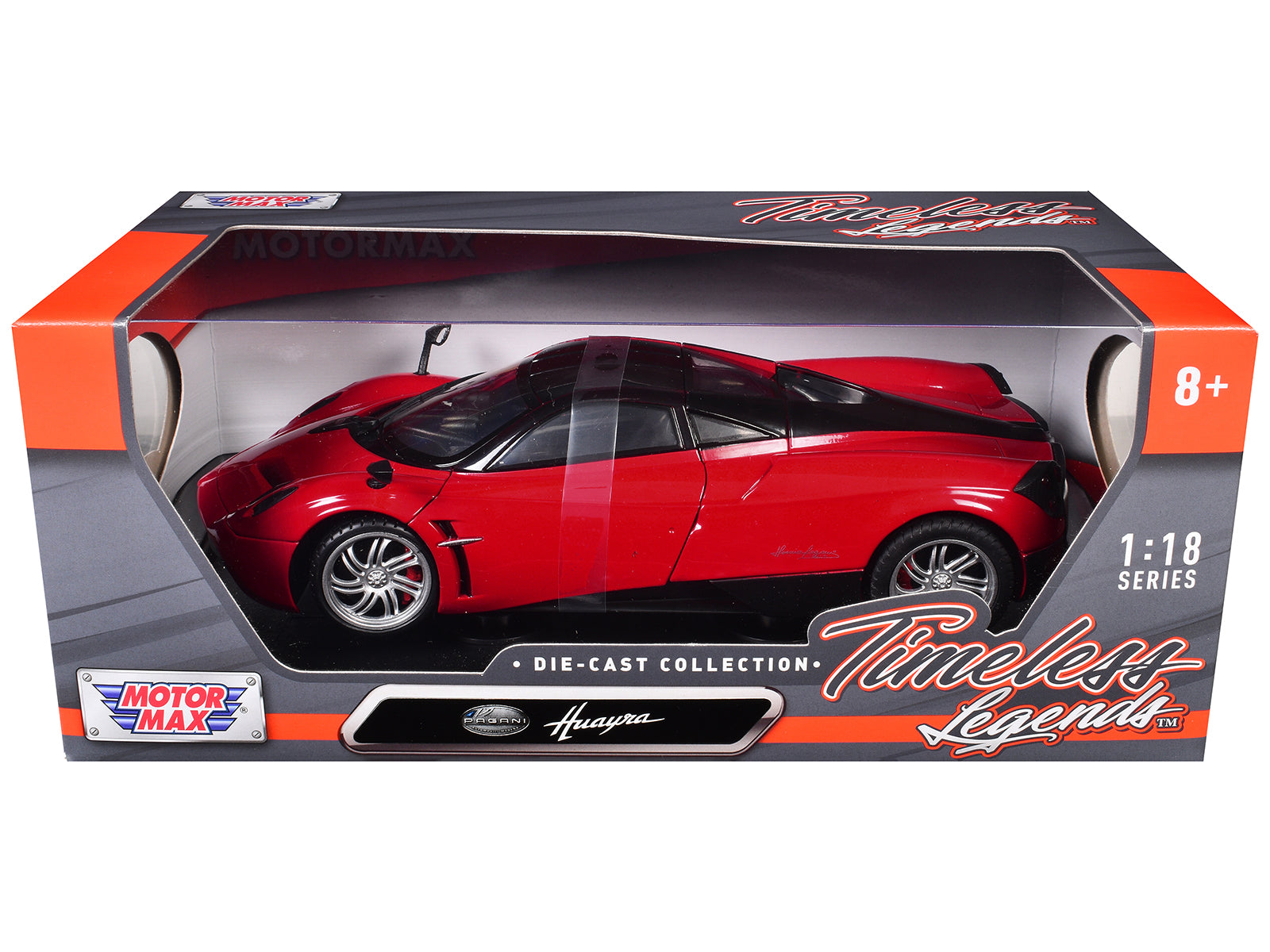 Pagani Huayra Red 1/18 Diecast Car Model by Motormax - image 2