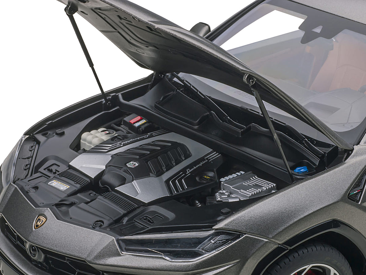 Lamborghini Urus Grigio Lynx Gray Metallic 1/18 Model Car by Autoart - image 3
