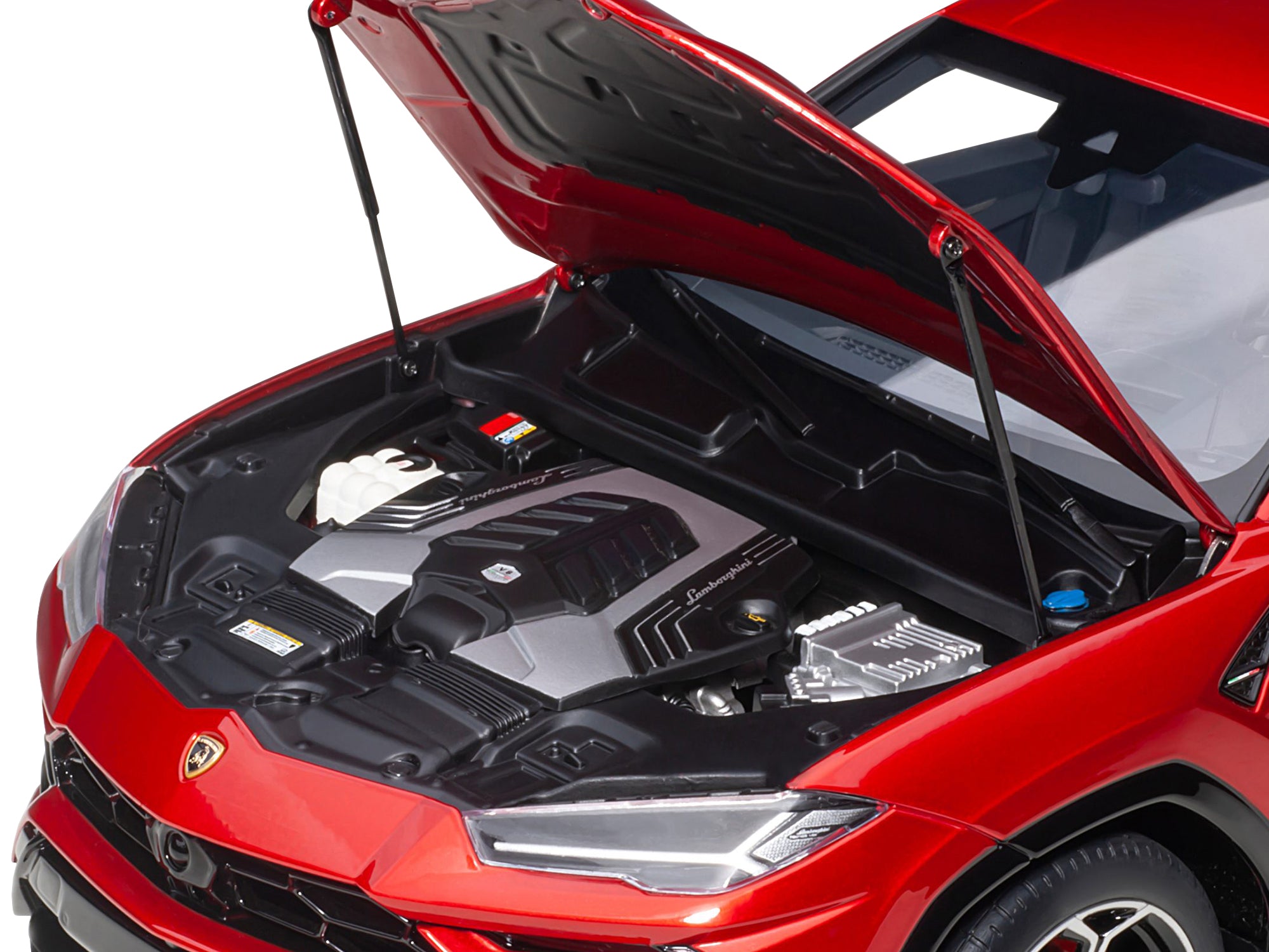 Lamborghini Urus Rosso Efesto Pearl Red 1/18 Model Car by Autoart - image 2