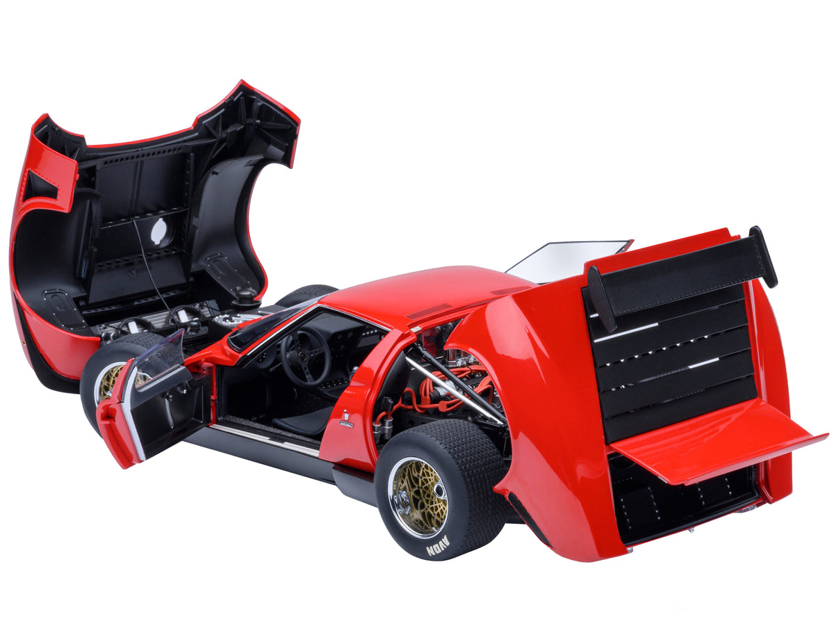 Lamborghini Miura SVR Jota Red 1/18 Model Car by Autoart - image 3
