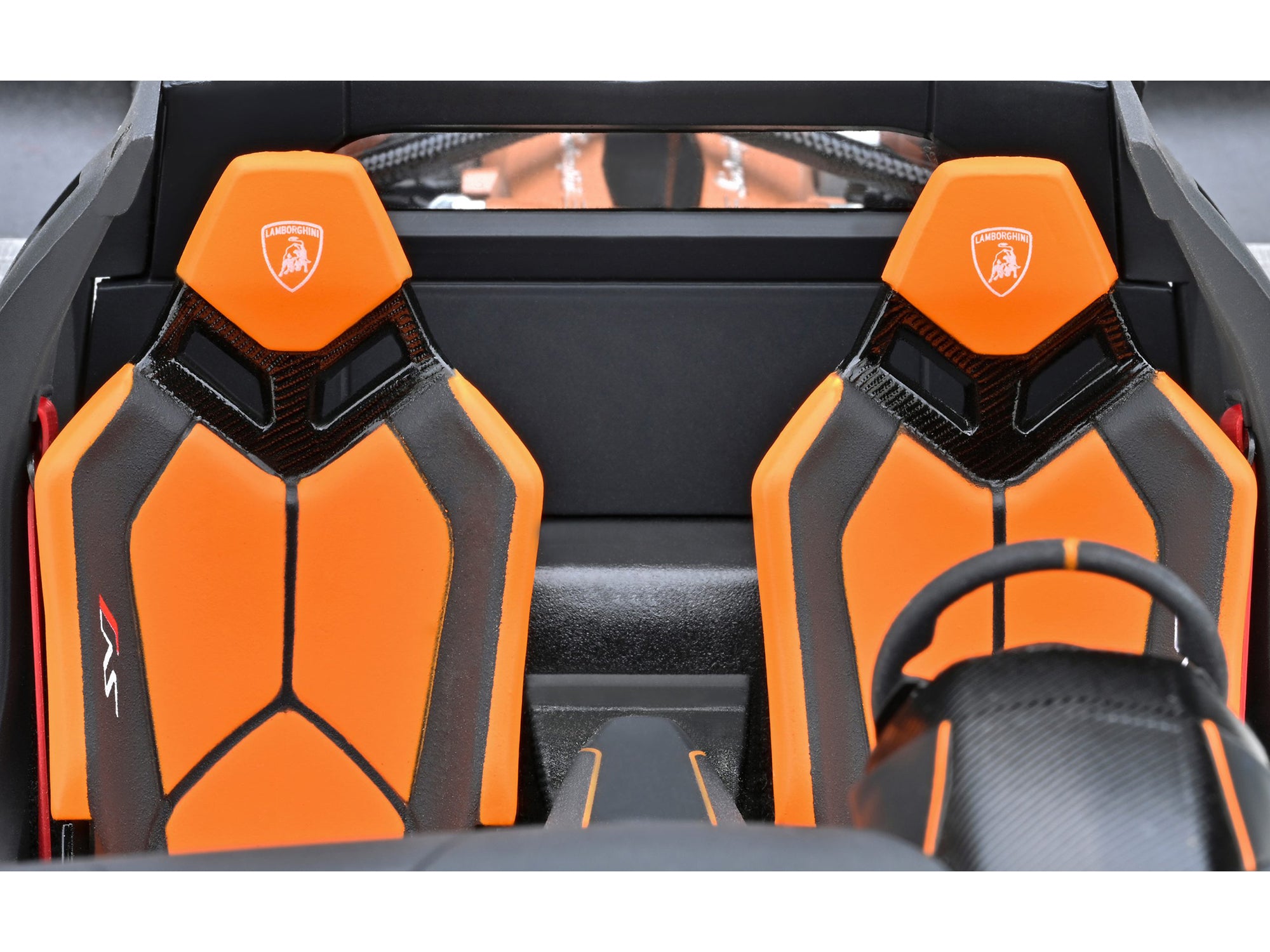 Lamborghini Aventador SVJ Arancio Atlas Pearl Orange 1/18 Model Car by Autoart - image 4