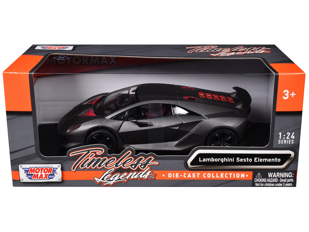 Lamborghini Sesto Elemento Carbon 1/24 Diecast Car Model by Motormax - image 3