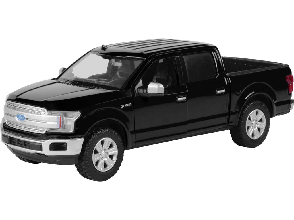 2019 Ford F-150 Lariat Crew Cab Pickup Truck Black 1/27 Diecast Model Car by Motormax - image 2