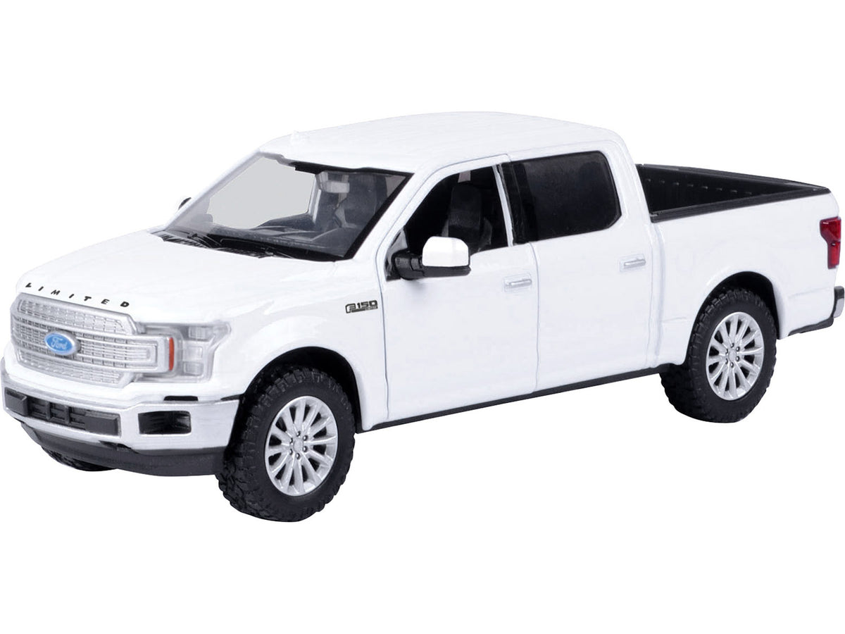 2019 Ford F-150 Limited Crew Cab Pickup Truck White 1/27 Diecast Model Car by Motormax - image 2