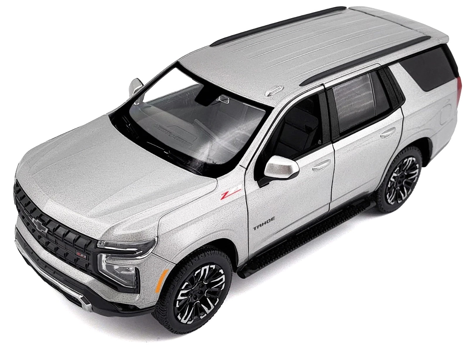 2025 Chevrolet Tahoe Z71 Gray Metallic "Timeless Legends" Series 1/24 Diecast Model Car by Motormax - image 5
