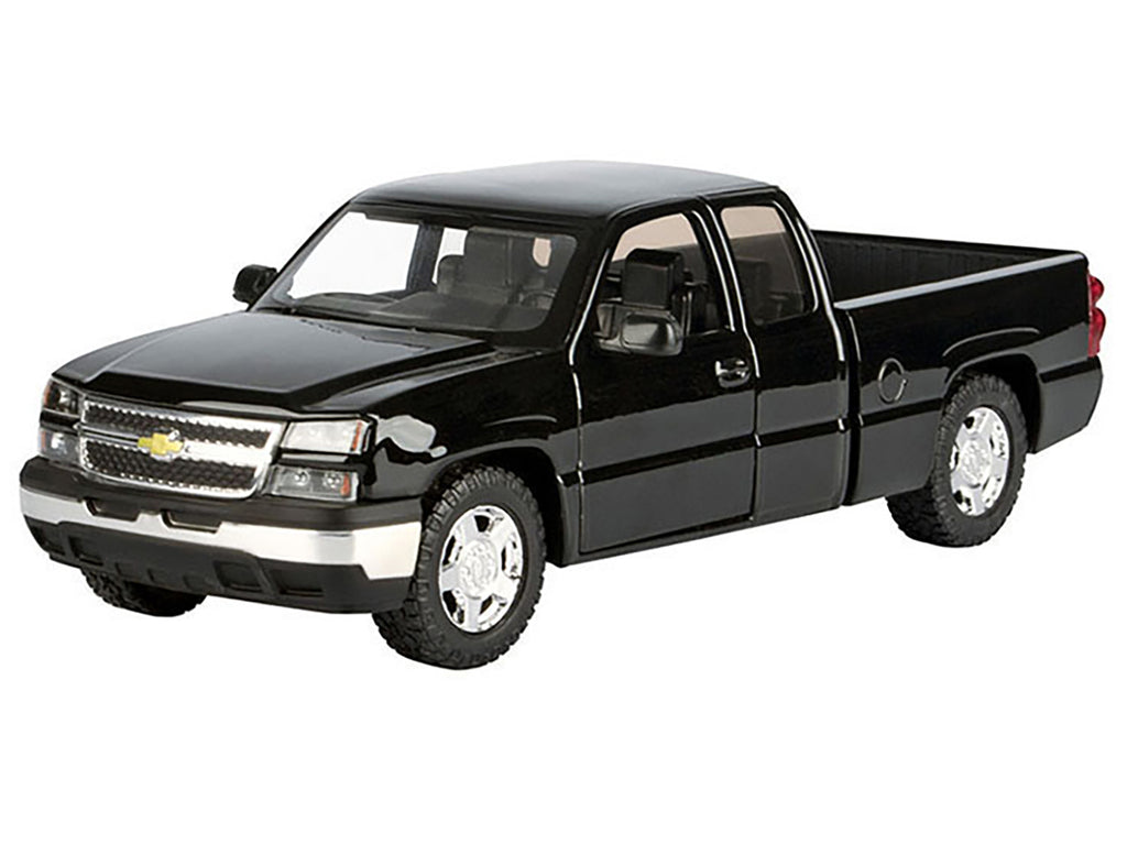 2006 Chevrolet Silverado 1500 Pickup Truck Black "Die-Cast Collection" Series 1/25 Diecast Model Car by Motormax - image 2
