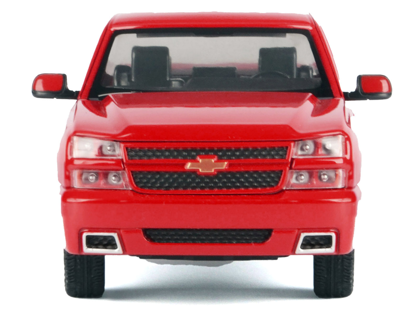 2006 Chevrolet Silverado SS Pickup Truck Red "Timeless Legends" Series 1/25 Diecast Model Car by Motormax - image 3