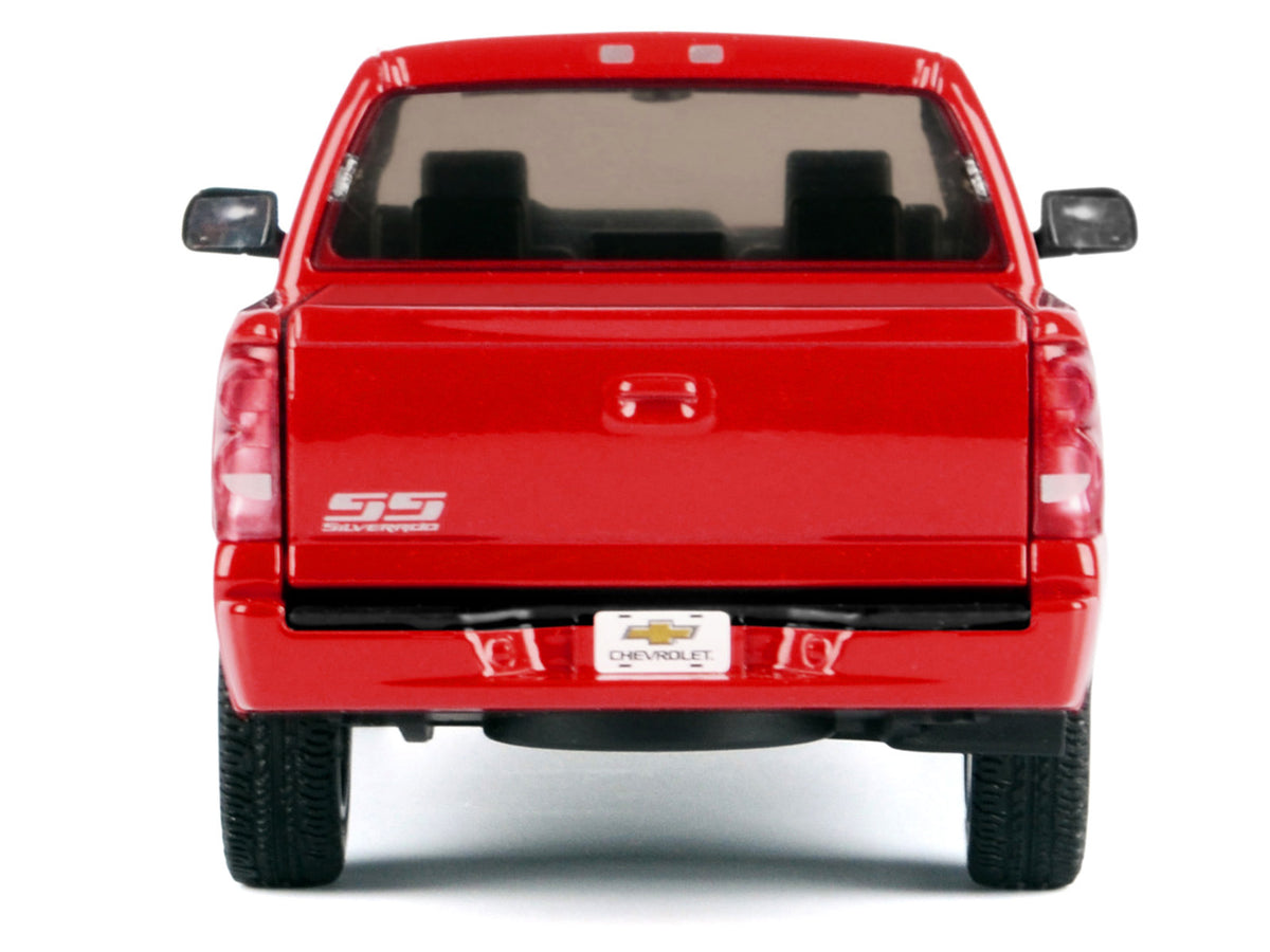2006 Chevrolet Silverado SS Pickup Truck Red "Timeless Legends" Series 1/25 Diecast Model Car by Motormax - image 4