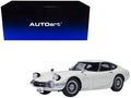 1967 Toyota 2000GT RHD (Right Hand Drive) White 1/18 Model Car by Autoart