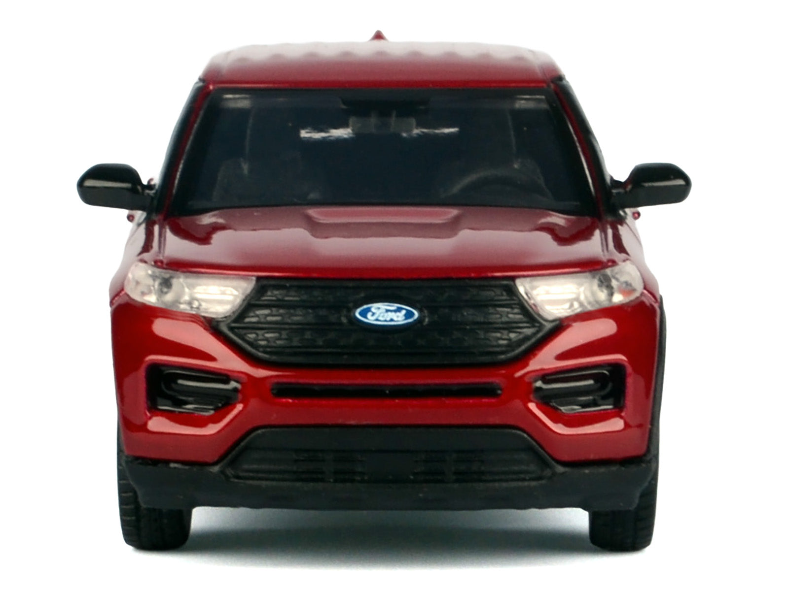 2023 Ford Explorer Red Metallic "Timeless Legends" Series 1/43 Diecast Model Car by Motormax - image 2