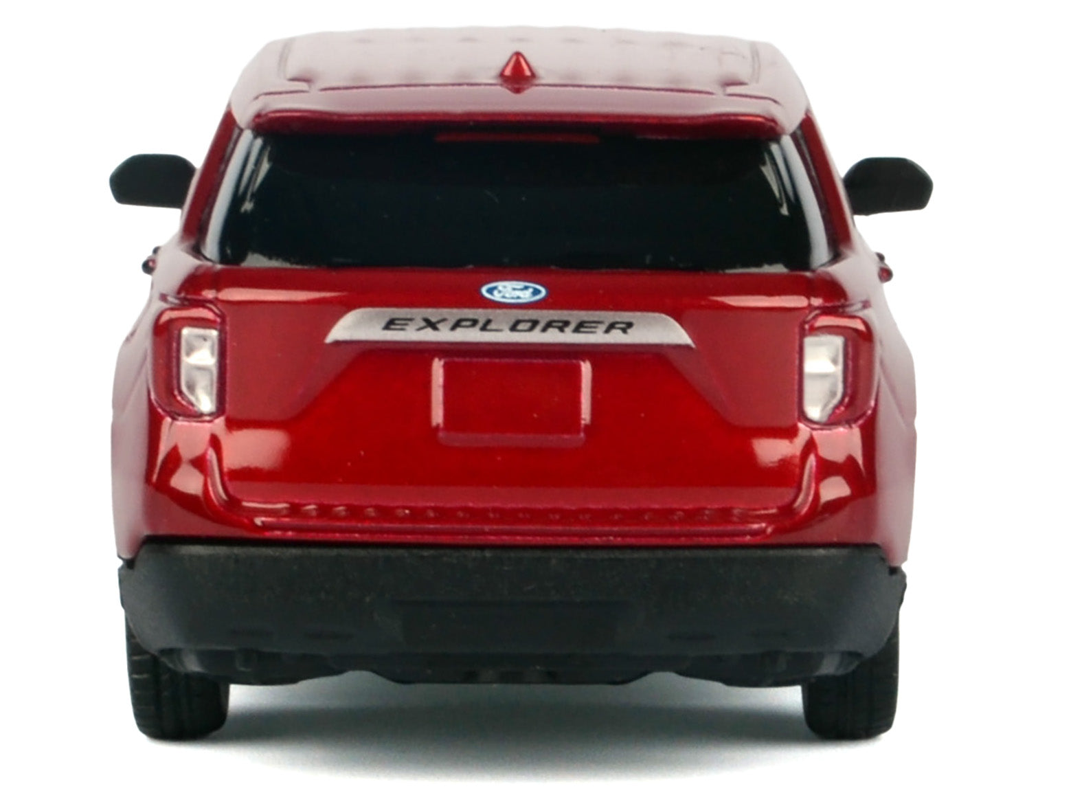 2023 Ford Explorer Red Metallic "Timeless Legends" Series 1/43 Diecast Model Car by Motormax - image 3