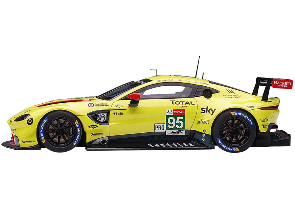 2018 Aston Martin Vantage GTE #95 Sorensen - Thiim - Turner Le Mans PRO 1/18 Model Car by Autoart - image 2