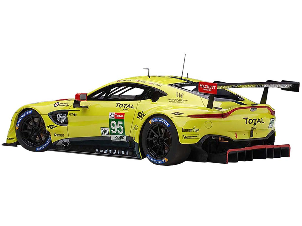 2018 Aston Martin Vantage GTE #95 Sorensen - Thiim - Turner Le Mans PRO 1/18 Model Car by Autoart - image 3
