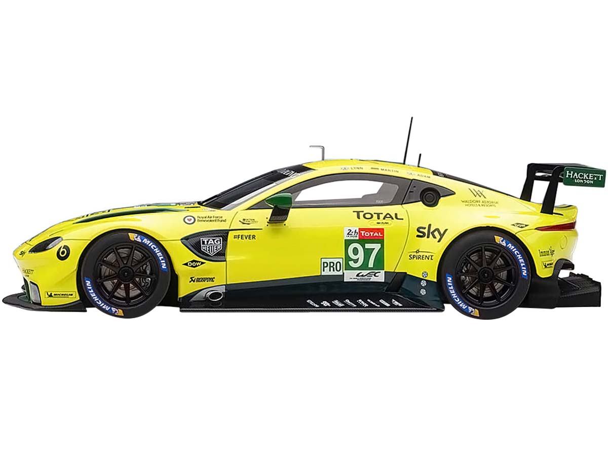 2018 Aston Martin Vantage GTE #97 Lynn - Martin - Adam Le Mans PRO 1/18 Model Car by Autoart - image 2