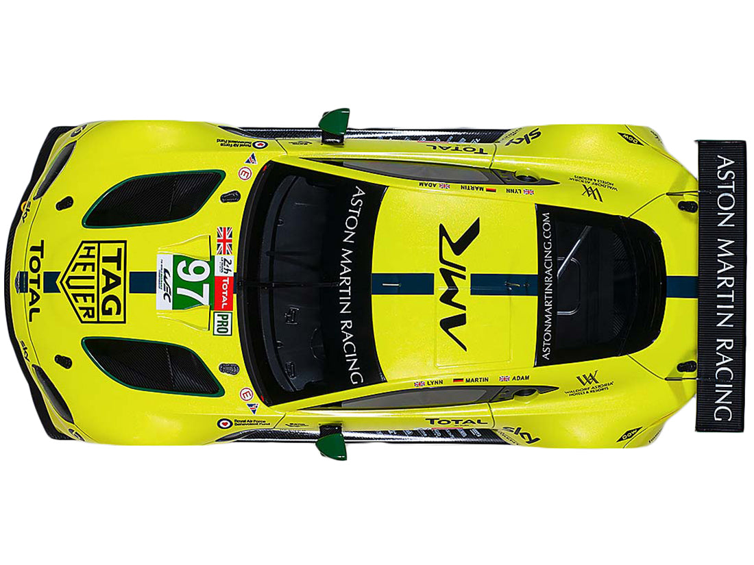 2018 Aston Martin Vantage GTE #97 Lynn - Martin - Adam Le Mans PRO 1/18 Model Car by Autoart - image 3